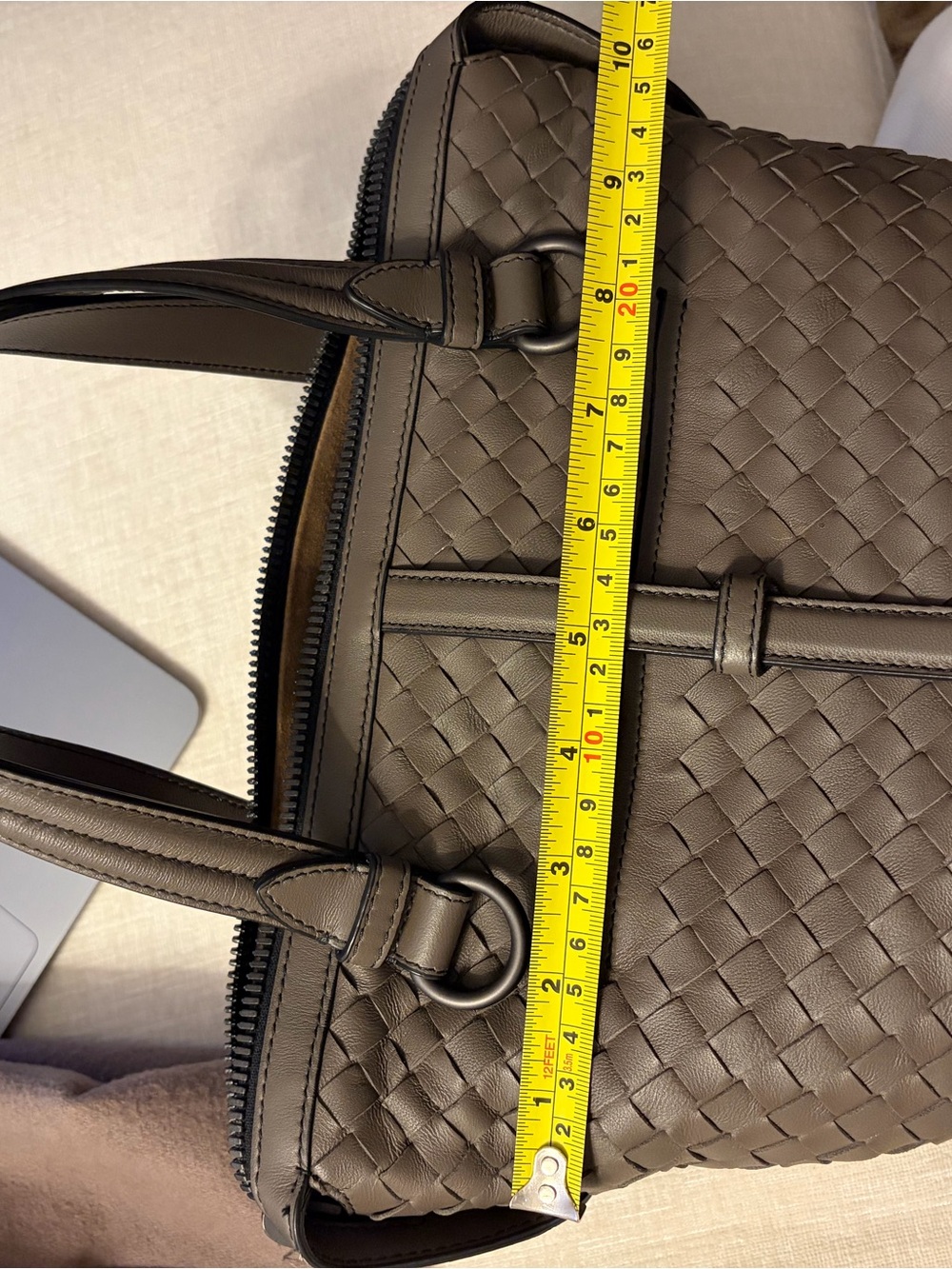 authentic Bottega Veneta Intrecciato Leather handle bag - Picture 16 of 16
